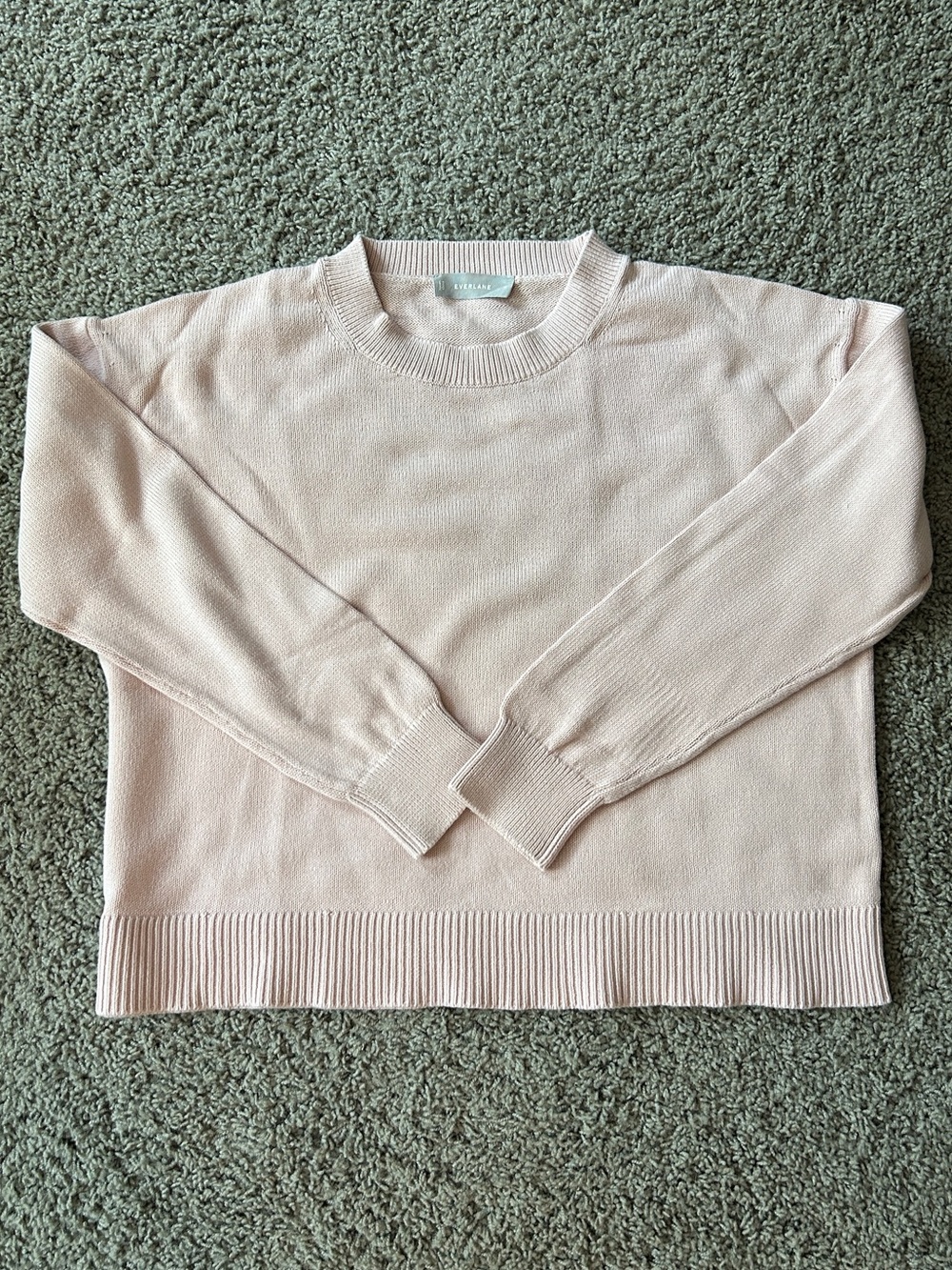 Everlane Blush Crewneck Sweater